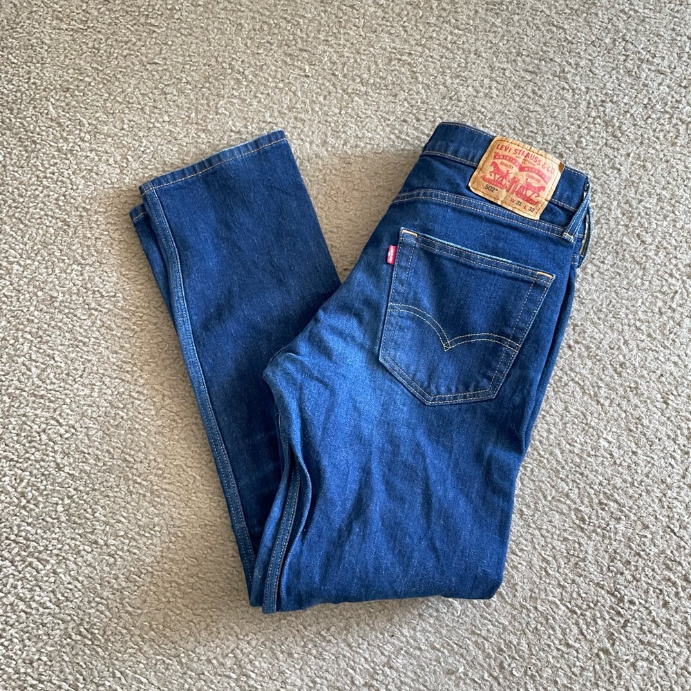 COPY - LEVI'S
Men's Levi's 502 Regular Tapered Jeans - Dark Wash New never worn